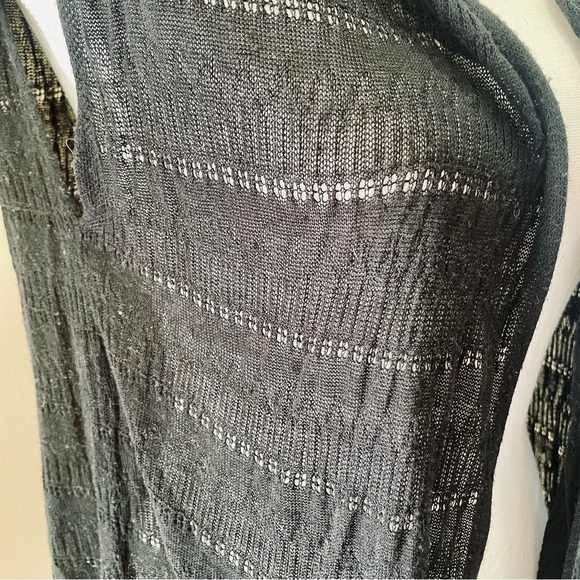 Torrid Black Sleeveless Open Cardigan Size 00/0 - Picture 2 of 5